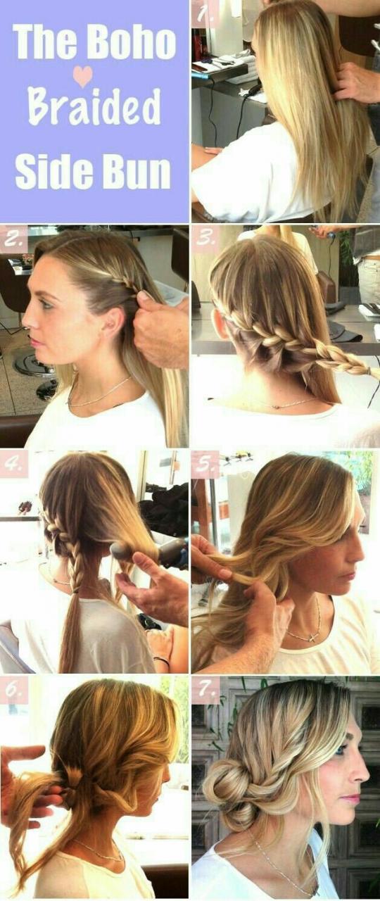 Easy To Do Hairstyles - Step By Step Tutorials