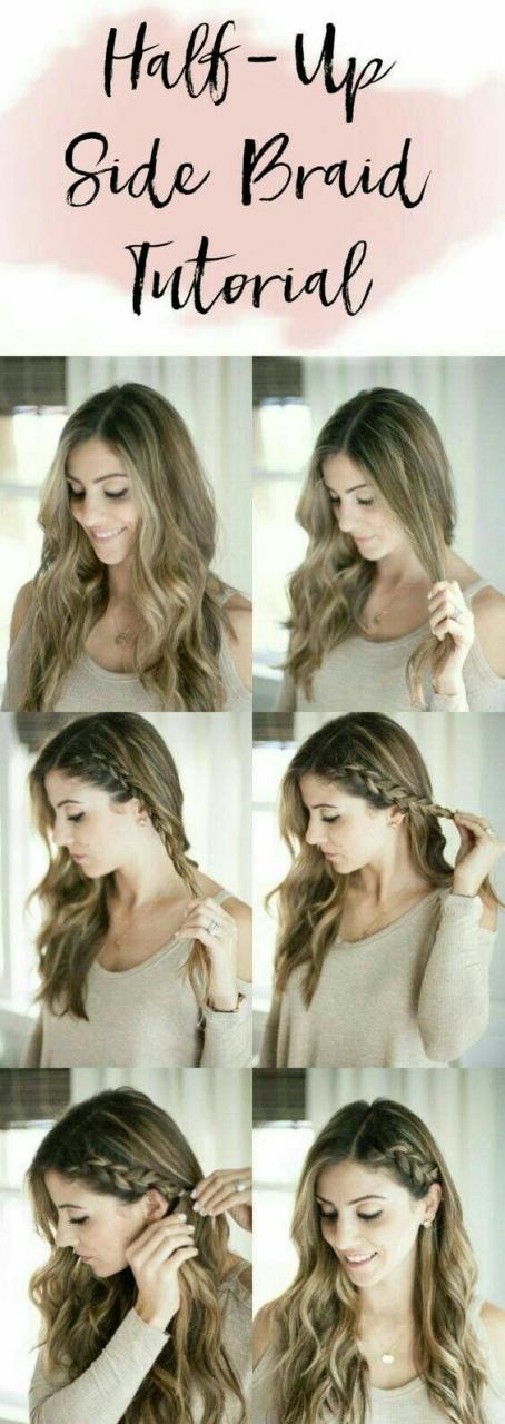 Easy To Do Hairstyles - Step By Step Tutorials