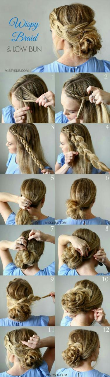 Easy To Do Hairstyles - Step By Step Tutorials