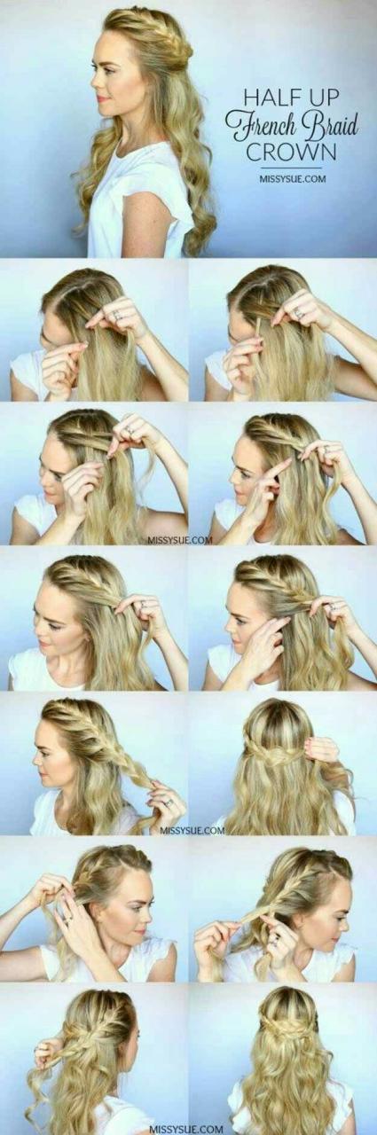 Easy To Do Hairstyles - Step By Step Tutorials