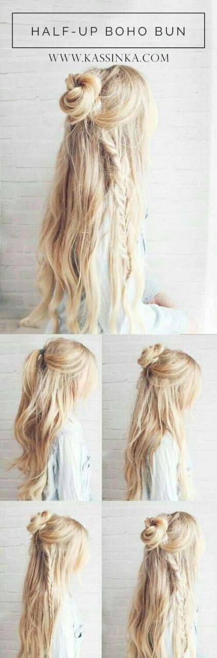 Easy To Do Hairstyles - Step By Step Tutorials