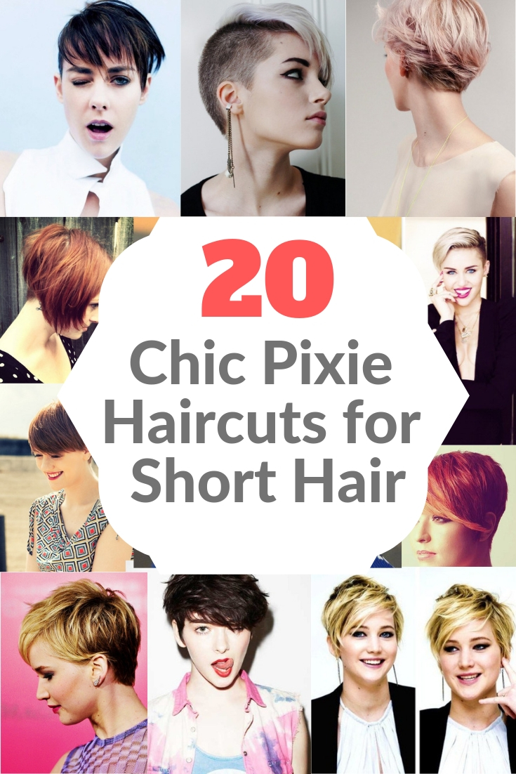 20 Chic Pixie Haircuts for Short Hair