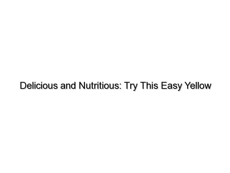 Delicious and Nutritious: Try This Easy Yellow Squash Recipe